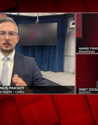 Pentagondan CNN TÜRKe açıklama: ‘Olaylar korkunç ama konuşuyoruz’