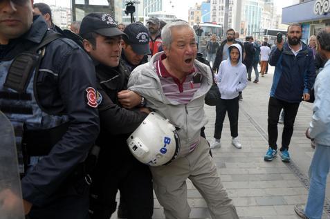 İstanbulda 1 Mayıs kutlamaları