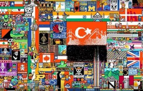 Reddit R Place nedir, nasıl çizim yapılır Reddit R Placete büyük mücadele