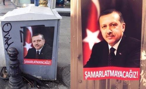 İstanbulda ilginç afişler