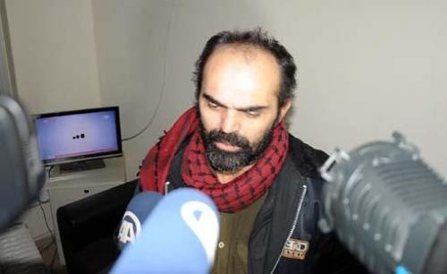 Suriyede kaçırılan gazeteci Bünyamin Aygün Türkiyeye getirildi.