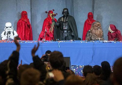 Darth Vader Ukrayna Cumhurbaşkanlığı seçimlerinde aday