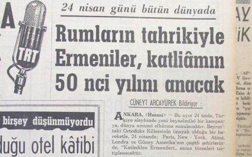 Türkiyenin 49 yıllık 24 Nisan tezleri