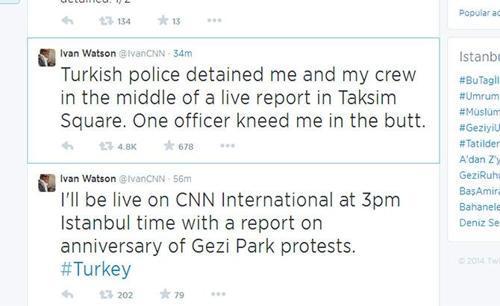 CNN International İstanbul muhabiri gözaltına alındı
