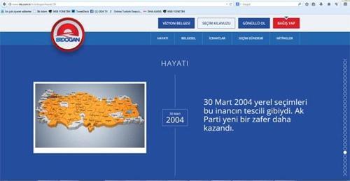 Başbakan Erdoğanın sitesinde yayınlanan haritada Tunceli yok