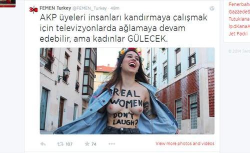 FEMENden Arınça kahkaha yanıtı