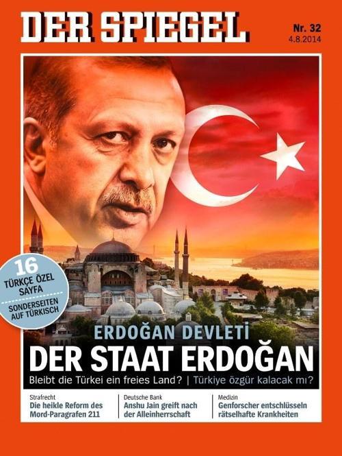 Der Spiegel Erdoğanı kapak yaptı