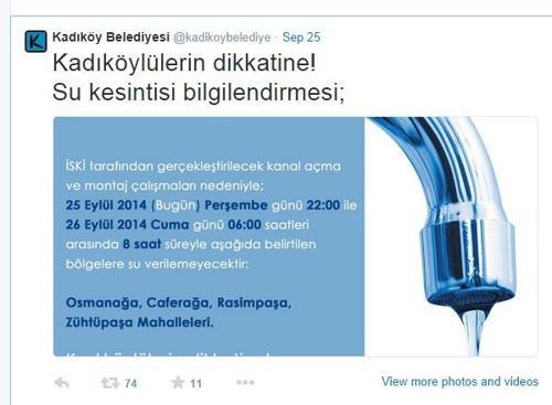Kadıköy 4 gündür susuz, ilçede yaşayanlar isyanda