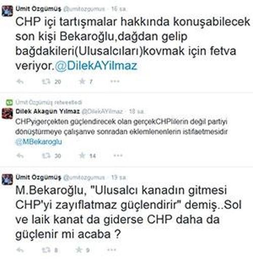 CHPli vekillerden Bekaroğluna tepki: Dağdan gelmiş...