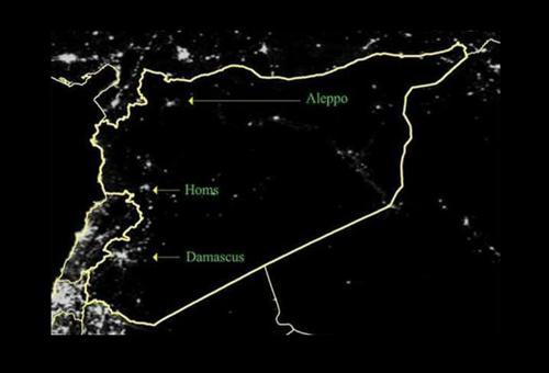 Suriye 3 yılda karanlığa gömüldü