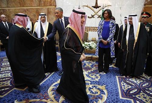 Obama, Suudi Arabistana gitti