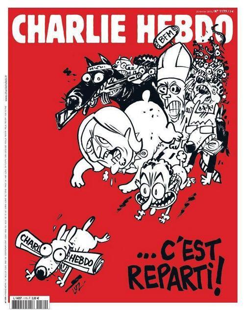 Charlie Hebdo yeni sayısını çıkardı