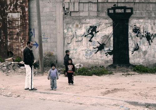 Banksyden 2 dakikalık Gazze belgeseli