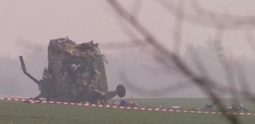 Sırbistanda hasta bebeği taşıyan helikopter düştü: 7 ölü