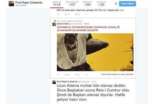 AK Parti Siirt İl Başkanının Erdoğan tweeti: Halife geliyor hazır olun