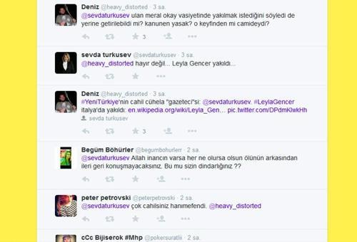 Sevda Türküsevin Zeki Alasya tweetleri kızdırdı