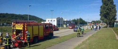 Fransada doğalgaz fabrikasına saldırı