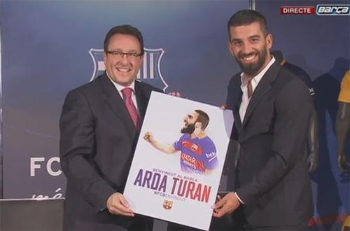 Arda Turan Barcelonaya imza attı