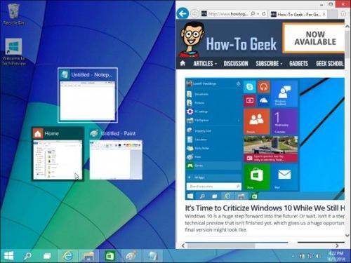 Windows 10’un kısa yol tuşları