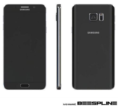 Samsung Galaxy Note 5 böyle mi görünecek