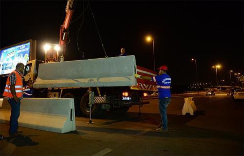 Ankara Bulvarı trafiğe kapandı