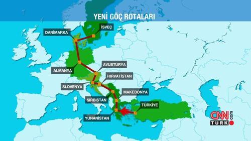 Mültecilerin yeni rotası Hırvatistan