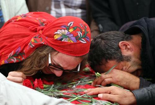 Ankaradaki saldırıda hayatını kaybedenler uğurlanıyor
