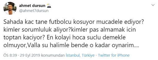Ahmet Dursun Twitterdan patladı