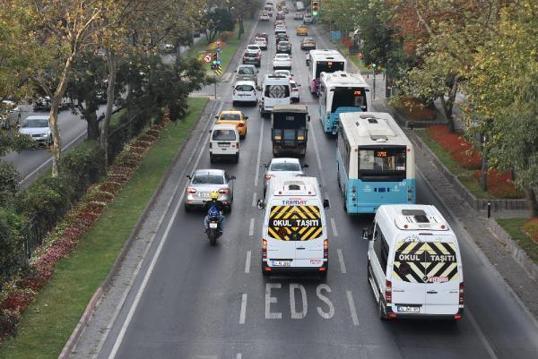 İstanbulda pazartesi trafiği