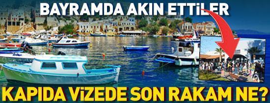 Bayramda kaç Türk, Yunan adalarında tatile gitti