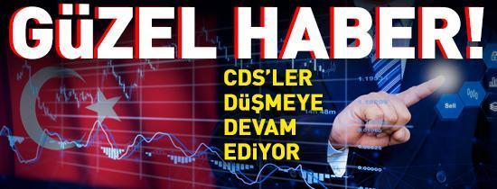 Son Dakika Türkiye’nin CDS risk primi düşmeye devam ediyor. İşte son rakam