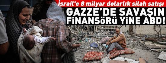 Gazzede katliamın finansörü yine ABD