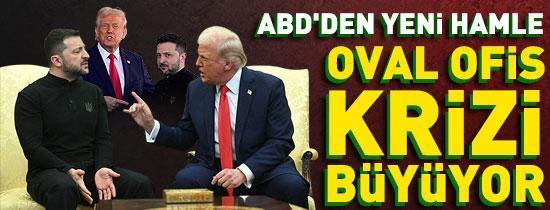 Oval Ofis krizi büyüyor: ABDden yeni hamle