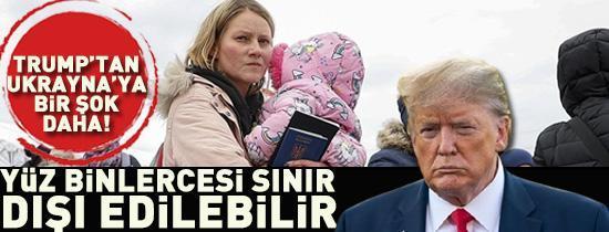 Trumptan Ukraynaya bir şok daha