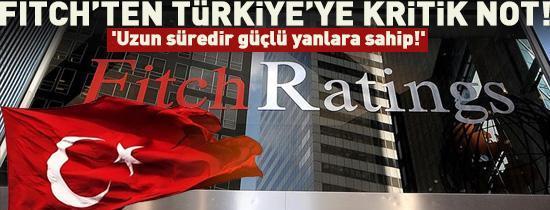 Fitch’ten Türkiye’ye kritik not