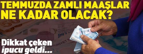 SON DAKİKA EMEKLİ HABERİ | Memur ve emekli temmuzda ne kadar maaş alacak İşte son rakamlar...