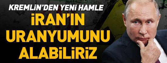 İranın uranyumunu alabiliriz