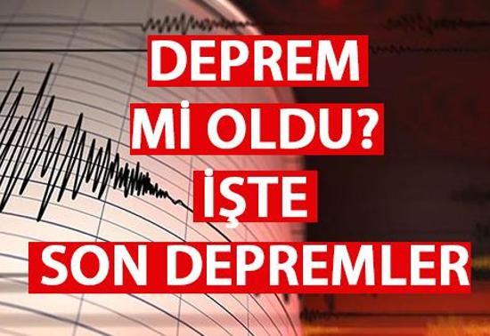 Balıkesir'de deprem mi oldu? Kandilli Rasathanesi ve AFAD son depremler 22 Kasım 2023