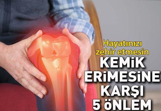 Bu 5 adım sizi kemik erimesinden koruyacak!