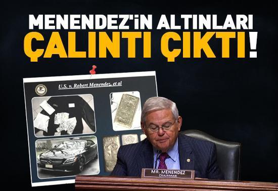Rüşvet suçlaması: Menendez'in altınları çalıntı çıktı!
