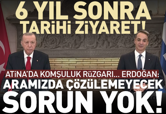 Yunanistan ile yeni dönem mesajı