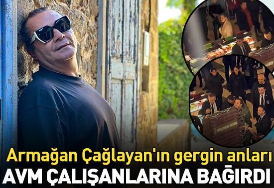 Armağan Çağlayan'ın gergin anları