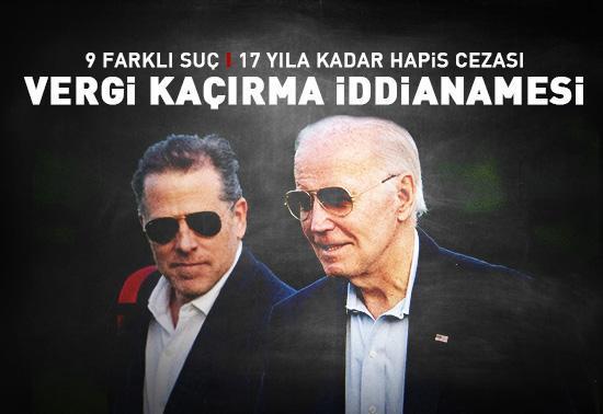 Biden'ın oğluna vergi kaçırma iddianamesi