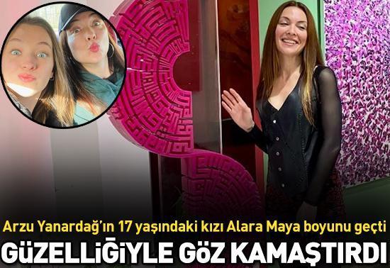 Arzu Yanardağın kızı güzelliği ile büyülüyor
