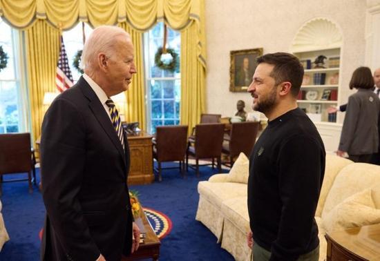 Zelenskinin Washington ziyareti: Biden ve Harris ile görüştü