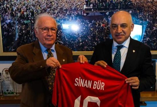 TFF Başkanı Mehmet Büyükekşiden Bursaspora ziyaret