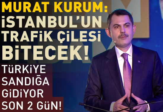 Murat Kurum konuşuyor