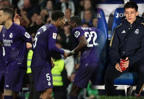 Real Madridde Arda Güler yine süre almadı