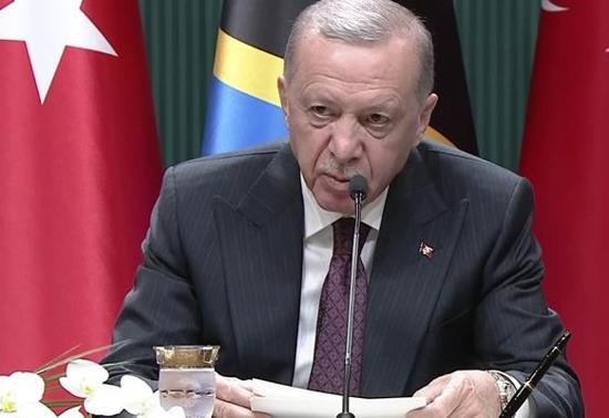 Erdoğan Tanzanya Cumhurbaşkanı ile basın toplantısında konuştu: Bu ziyaret dönüm noktası olacak