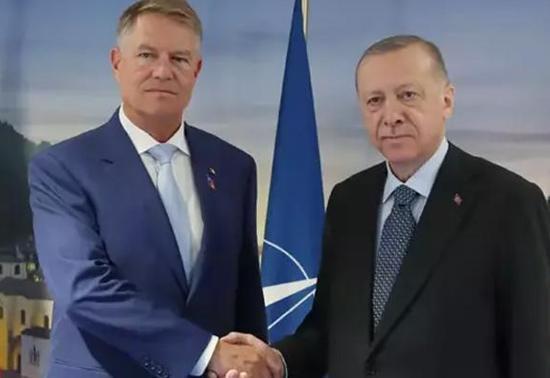 Erdoğan, Romanya Cumhurbaşkanı ile görüştü